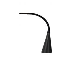 Lucide GOOSY LED - Schreibtischlampe - Ø 11 cm - LED Dim. - 1x4W 3000K - Mit USB-Ladepunkt - Schwarz