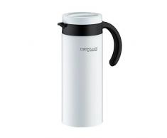ThermoCafé by THERMOS 4055.211.120 Thermoskanne Lavender, Edelstahl Weiß 1,2 l, schlankes Design, BPA-Free