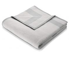 biederlack Sofa 50x200 cm I Sesselschoner Silber I Sofaschoner I 60% Baumwolle, 40% dralon I Made in Germany
