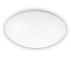 Niermann Standby Deckenleuchte, PMMA, E27, opal weiß, Durchmesser 29 cm
