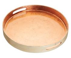 Kitchen Craft Serviertablett Master Class Artesa 38cm aus Bambus, Gold/Braun, 28 x 18 x 18 cm