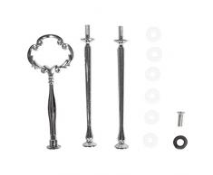 RAYHER 34238000 Metall Etageren Bausatz Vintage, 11 teilig, Metall, Silber, 19 x 8 x 1.6 cm