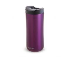Aladdin Leak-Lock™ Thermobecher, 0.35 Liter, Lila, Doppelwandig Vakuumisoliert, 18/8 Edelstahl, Auslaufsicher, Spülmaschinenfest, Kaffeebecher Isolierbecher Thermo-Becher