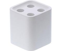 YAMAZAKI Schirmständer, Polystone, Weiß, One Size