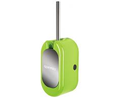 Spirella Cube WC Bürste Garnitur Klobürste Toilettenbürste Grün - Wandbefestigung möglich mit Kleben oder Bohren