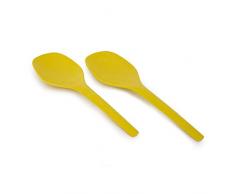 EKOBO Gusto Salatbesteck, 2-teilig, Lemon, 27 cm Länge, Servierbesteck, passend zu vielen Salatschüsseln