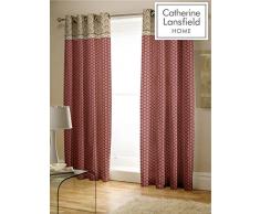 Catherine Lansfield Kaschmir Bettwäsche – Set, Doppelbettgröße, Mehrfarbig, 66x72in