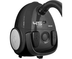 SENCOR SVC 45BK-EUE3 Beutel-staubsauger, 850W, 5-stufiges Filtersystem, Staubbeutelvolumen 1.5 l, schwarz