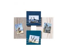 walther design Galerierahmen La Casa blau, für 4 Fotos