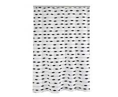 RIDDER 41360S-350 Duschvorhang Textil ca. 180x200 cm Lace