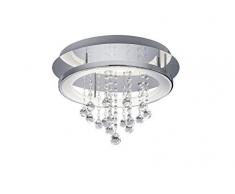 Trio Leuchten Deckenleuchte, Chrom, Durchmesser 45cm