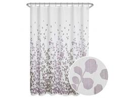 Maytex Sylvia Shower Curtain Duschvorhang, violett, 70 x 72