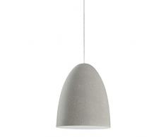 EGLO SARABIA Hängeleuchte, Stahl, 60 W, Ø 19 cm, grau