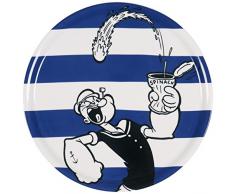 Excelsa Popeye Pizzateller, Porzellan, Blau