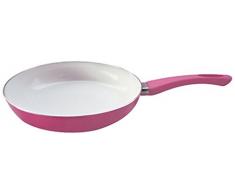 MSV Bratpfanne mit Keramikbeschichtung Ø 26cm aus Aluminium in rosa, 26 cm
