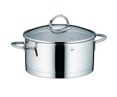 Kela 10956 Bratentopf, 3 l Fassungsvermögen, 20 cm Durchmesser, 18/10 Edelstahl mit Glanzoptik, Induktionsgeeignet, Cailin