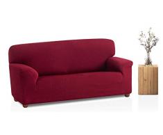 Bartali Stretch Sofahusse Olivia - Farbe Granatrot - 3 Sitzer (de 160 a 210 cm)