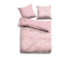 TOM TAILOR Unisex Heimtextilien & Bettware Wendebettwäsche Rose,135/200