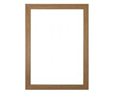 Frame Company Bilderrahmen, Regenbogenfarben, mit MDF-Rückwand, fertig zum Aufhängen oder Aufstellen, mit sehr klarer, bruchsicherer Plexiglasscheibe aus Styrol, 30,5 x 25,4 cm, Walnuss