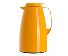 Emsa 508363 Isolierkanne, Thermoskanne, 1,5l Füllvolumen, Kaffeekanne, Quick Tip Verschluss, Basic in orange