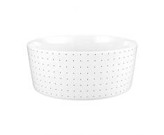 Seltmann No Limits Schale, Rund, Grün/Weiß, 20 cm x 8 cm, 1-teilig