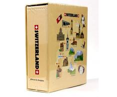 World By Shotglass Schweiz geprägt Foto Album 100 Fotos/4 x 6