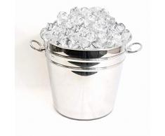 Fagor Flaschenkühler 18/10 Edelstahl Eimer 6,2 Liter 20 cm Durchmesser CMPSTRADA, rostfrei, Silber