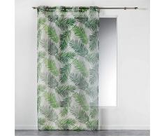 Douceur dIntérieur Ösenvorhang 140 x 240 cm, Bedruckt, Grün