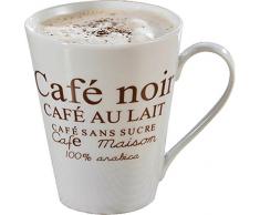 Esmeyer Kaffeebecher Set Fakt 6-teilig, Porzellan, WeiÃ, 24 x 17 x 11 cm