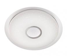 ACTION by WOFI 955501066100 A+ Deckenleuchte, Plastik, 25 W, Integriert, weiß, 56.6 x 56.6 x 10.8 cm