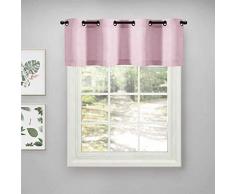 JINCHAN Lichtdichte Vorhänge mit Ösen und Blümchen Stickerei künstliche Seide bestickte Gardinen für Salon, 2 Stücke, 137 x 241 cm Taupe