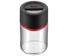 Silit Storio Feinstreuer 100ml, mit Aromadeckel, Gewürzglas feines Streubild, Glas, Kunststoff, spülmaschinengeeignet