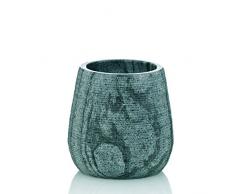 kela Bathroom Tumbler Cup/Toothbrush Holder, Marmor, Grau (Marble Grey),