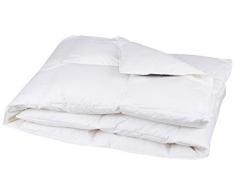 Künsemüller Daunendecke Decke, Baumwolle, weiß, 155x220