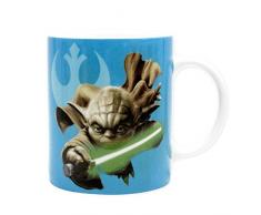 ABYstyle ABYMUG170 Tasse Star Wars Yoda & R2D2, 320 ml