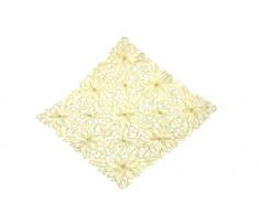 Bellanda Tischläufer, Polyester, Sekt, 60x60 cm