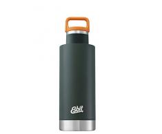 Esbit Isolierflasche Sculptor | Edelstahl | BPA-Frei | Schwarz, Silber, Grün | 0,75, 1L | Wasser, Sport, Outdoor, Angeln