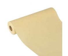 Papstar, Tischläufer, stoffähnlich, Vlies soft selection plus 24 m x 40 cm champagner auf Rolle, #85756