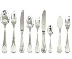 Mepra Besteck-Set aus Raffaello, Hohlgriff, 87 Teile 54-teiliges Besteckset silber