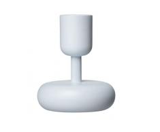 Iittala Nappula Kerzenleuchter, Metall, blau, 107 mm