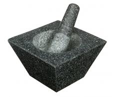 Kitchen Craft Granit-Mörser mit Stößel, 19 x 12 cm