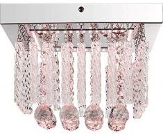 Globo 68396-12rgb Mathilda Lampe, Glas, Chrom