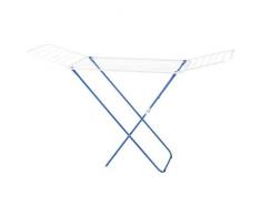 ORYX Wäscheständer mit Flügeln, Weiß/Blau