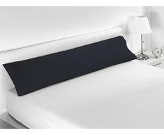 Sabanalia Combina - Kissenbezug (in verschiedenen Größen und Farben erhältlich), Bett 80 - 100 x 45, schwarz