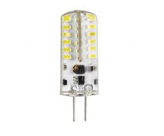 Xavax 00112223 G4 2 W LED Silikon LV Kapsel Glühbirne, warm weiß