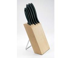 Fiskars 1023782.0 Stamm 5 Essential Messer - Besteck, Stahl, Mehrfarben, 38 x 8 x 13 cm