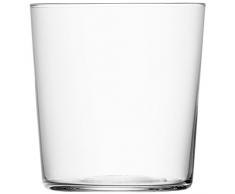 LSA International Gio Trinkglas, groß, transparent, farblos, 390 ml