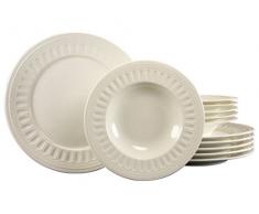 CreaTable 18775, Serie Toledo, Geschirrset Tafelservice 12 teilig