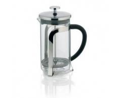 Kela 10851 Kaffeebereiter, 4 Tassen, 0,6 Liter, Glas/Edelstahl, Venecia