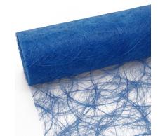 Deko AS GmbH Sizoweb Tischband Mittelblau 30 cm Rolle 25 Meter - 64 036-R 300